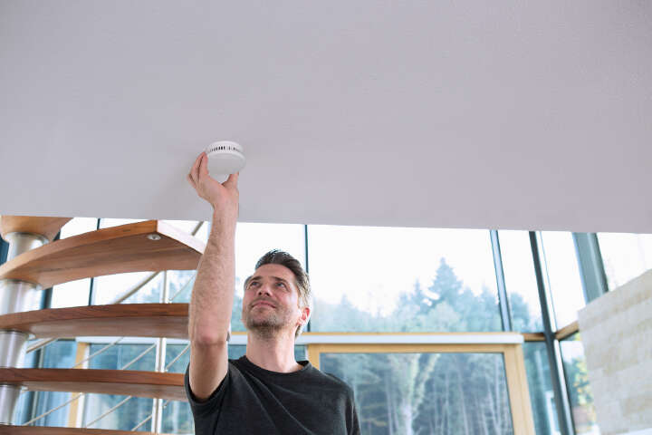 ABUS 3er-Set Rauchwarnmelder RWM90